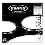 Evans ETP-ONX2-F 10+12+14 Tom Kumlu Siyah Fusıon Kitli Davul Derisi