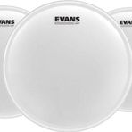 Evans ETP-UV1-F 10+12+14 Tom Kumlu Beyaz Fusıon Kitli Davul Derisi