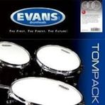 Evans ETPG1CLR-R 10+12+16 G1 Tom Clear Rock Kit Tek Kat Davul Derisi