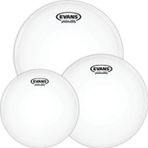 Evans ETPG1CTDF 10+12+14 G1 Tom Kumlu Beyaz Fusıon Kit Davul Derisi