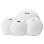Evans UV1 kaplamalı davul kafası, 4 adet, 3 kaplamalı Tom paket, 1 kaplamalı Snare başlığı