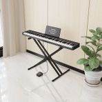 Evaro 88 Tuşlu Dijital Piyano Bluetooth 16 Seviye Tuş Hassasiyeti Fransız Ekran Kartı Siyah Renkli USB Bağlantı