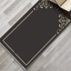 Evaşk Namazlık Dokuma Halı Kaymaz Muslumana Seccade - 80 x 135 cm - Kahverengi