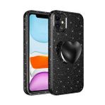 Evastore Apple iPhone 11 Kamera Korumalı Simli Pop Soketli Lüks Koton Soketli Kapak Kılıf