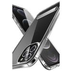Evastore Apple iPhone 12 Pro Max Standlı Şeffaf Silikon L-Stand Kapak Kılıf