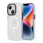 Evastore Apple iPhone 13 Magsafe Şarj Özellikli Youngkit Jane Sand Serisi Mavi Kapak Kılıf