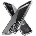 Evastore Apple iPhone 13 Pro Max Standlı Şeffaf Silikon L-Stand Kapak Kılıf