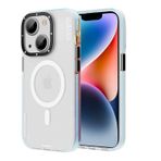 Evastore Apple iPhone 14 Magsafe Şarj Özellikli Youngkit Jane Sand Serisi Mavi Kapak Kılıf