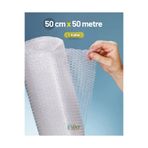 Evay Metal 1. Kalite 40 gr Balonlu Eşya Koruma Naylon Patpat 50cm X 50metre, Pat Pat Naylon, Pıt Pıt Naylon