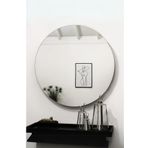 EVCAZIM Dekoratif Yuvarlak Duvar Aynası - Antre, Koridor, Salon, Mutfak, Banyo, Ofis İçin Şık Tasarım