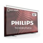 Evçelik Philips 32PFS5803 Elmas Panel 32 inç 2.5mm Uyumlu Tv Ekran Koruyucu