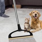 Evcil Hayvan Tüy Alma için Halı Tırmığı, 56 inç Uzun Saplı Yeniden Kullanılabilir Pet Tüy Alma Süpürgesi, Halı, Kedi Köpek Tüyü Çıkarıcı Aleti, Kilim, Paspas, Kanepe, Mobilya için Halı Kazıyıcı