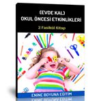 Evde Kal Okul Öncesi Etkinlik Seti (2 Kitap)