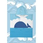 Evdek Blue Whale Çocuk Panço Plaj Havlusu - 4 - 6 Yaş - Renkli