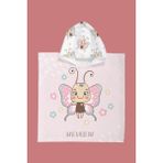 Evdek Flower Fairy Çocuk Panço Plaj Havlusu - Renkli - 7 - 10 Yaş