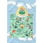 Evdek Green Kingdom Çocuk Panço Plaj Havlusu - 2 - 4 Yaş - Renkli