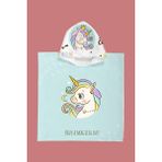 Evdek Moon Unicorn Çocuk Panço Plaj Havlusu - Renkli - 2 - 4 Yaş