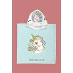 Evdek Moon Unicorn Çocuk Panço Plaj Havlusu - Renkli - 4 - 6 Yaş