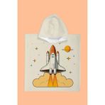 Evdek Space Cloudy Çocuk Panço Plaj Havlusu - Renkli - 2 - 4 Yaş