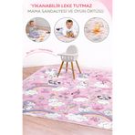 Evdek Water Repellent,Yer/ Mama Sandalyesi Altı,Aktivite,Yemek ve Oyun Örtüsü 6EMD7