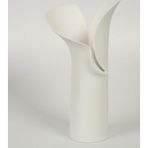 Evdema BEYAZ LİLYUM VAZO 10*19*35 CM AK.JM00014