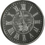 Evdema ÇARKLI DUVAR SAATİ 60*60*8 CM AK.JI0012