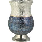 Evdema MOZAİK SİLVER BLUE VAZO BÜYÜK 28*28*44 CM