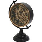 Evdema Vitale Metal Dünya Duvar Saati 29*18*43 cm AK.JI0040