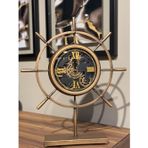Evdema Vitale Metal Gemici Duvar Saati 47*53*8 cm AK.JI0041