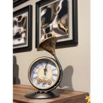 Evdema Vitale Metal Korna Duvar Saati 23.5*23.5*39 cm AK.JI0039
