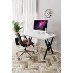 EVDEMO Parla Çalışma Masası Beyaz - 120x80