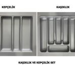 evdeniste LİDER 55*49 Çekmece İçi Kepçelik ve 55*49 Kaşıklık İkili Set