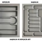 evdeniste LİDER 67*49 Çekmece İçi Kepçelik ve 67*49 Kaşıklık İkili Set