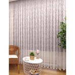 Evdepo Home 1-2.5 Normal Pile Tek Kanat Ekru 370x200 cm Tül Perde