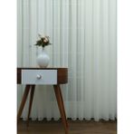 Evdepo Home 1-2.5 Normal Pile Tek Kanat Ekru 420x200 cm Tül Perde