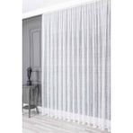 Evdepo Home Ekstraforlu Pilesiz Tek Kanat Ekru 340x270 cm Tül Perde