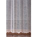 Evdepo Home Kırık Beyaz Ekstraforlu Pilesiz 110x200 cm Tül Perde