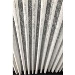 Evdepo Home Kırık Beyaz Ekstraforlu Pilesiz 140x200 cm Tül Perde