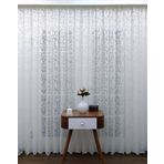 Evdepo Home Kırık Beyaz Ekstraforlu Pilesiz 250x270 cm Tül Perde