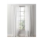 Evdepo Home Normal Pileli Keten Ekru 280x260 cm Tül Perde