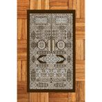 Evdeya Baskılı Yıkanabilir Şık Tasarım Hediyelik Namaz Halısı Seccade 70x130cm SECCADE-50, Kahverengi, 70 x 130