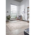 Evdeya Dijital Baskı Kaymaz Taban Yıkanabilir Sade 3D Yolluk Mutfak Koridor Salon Halısı SADE-48, Bej, 120 x 180
