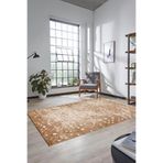 Evdeya Dijital Baskı Kaymaz Taban Yıkanabilir Sade 3D Yolluk Mutfak Koridor Salon Halısı SADE-48, Kahverengi, 180 x 300