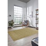 Evdeya Dijital Baskı Kaymaz Taban Yıkanabilir Sade Desen Yolluk Mutfak Koridor Salon Halısı SADE-47, Kahverengi, 120 x 180