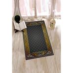 Evdeya Dijital Baskılı Kaymaz Taban Yıkanabilir Namazlık Seccade 70x130 SECCADE-22, Gri, 70 x 130
