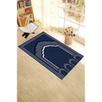 Evdeya Dijital Baskılı Minber Motifli Yıkanabilir Motifli 70x130 Namazlık Seccade SECCADE-2, Mavi, 70 x 140