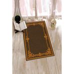 Evdeya Dijital Baskılı Yıkanabilir Çiçekli Hediyelik Namazlık Seccade 70x130 SECCADE-23, Kahverengi, 70 x 130