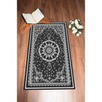 Evdeya Dijital Baskılı Yıkanabilir Klasik Desen Hediyelik Namazlık Seccade 70x130 SECCADE-40, Gri, 70 x 140