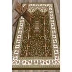 Evdeya Dijital Baskılı Yıkanabilir Klasik Desenli Namazlık Seccade 70x130 SECCADE-30, Kahverengi, 70 x 130