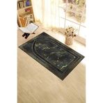 Evdeya Dijital Baskılı Yıkanabilir Modern Desen 70x130 Namazlık Seccade SECCADE-3, Gri, 70 x 140